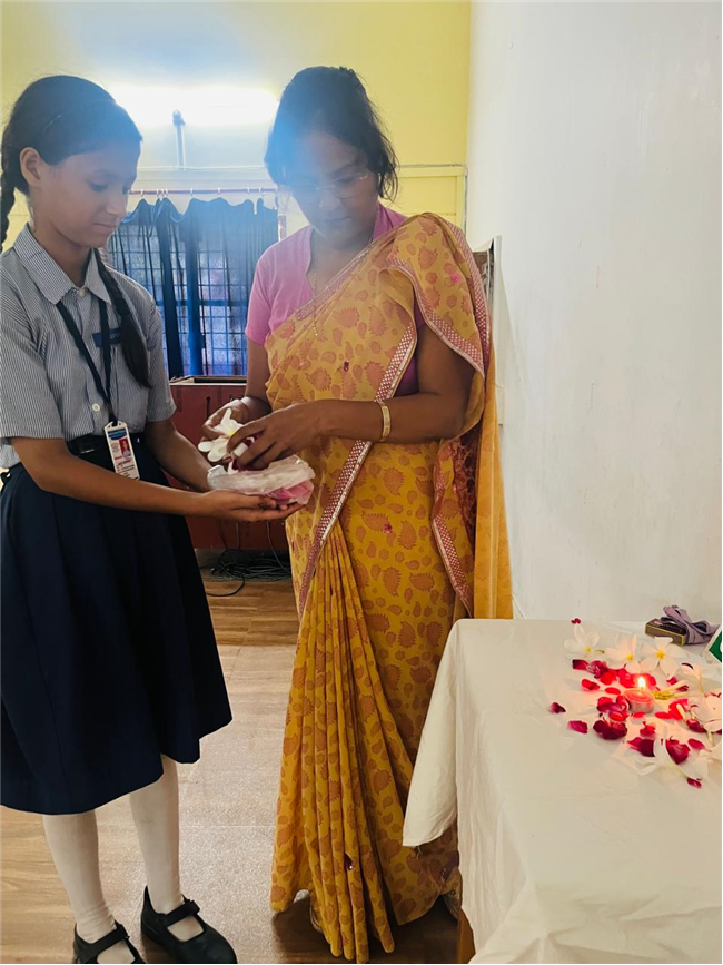 GANDHI JAYANTI CELEBRATION AT JAGRITI LORETO VIDYALAYA