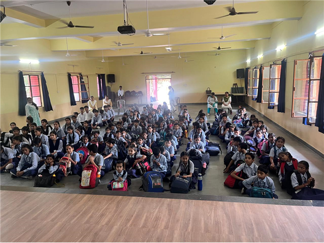 GANDHI JAYANTI CELEBRATION AT JAGRITI LORETO VIDYALAYA