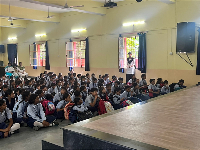 GANDHI JAYANTI CELEBRATION AT JAGRITI LORETO VIDYALAYA