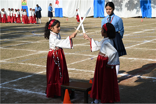 JUNIOR SCHOOL ANNUAL SPORTS DAY & P.T. DISPLAY 2025 - A CELEBRATION OF STRENGTH, SPIRIT AND SPORTSMANSHIP