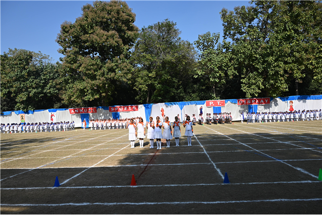 JUNIOR SCHOOL ANNUAL SPORTS DAY & P.T. DISPLAY 2025 - A CELEBRATION OF STRENGTH, SPIRIT AND SPORTSMANSHIP