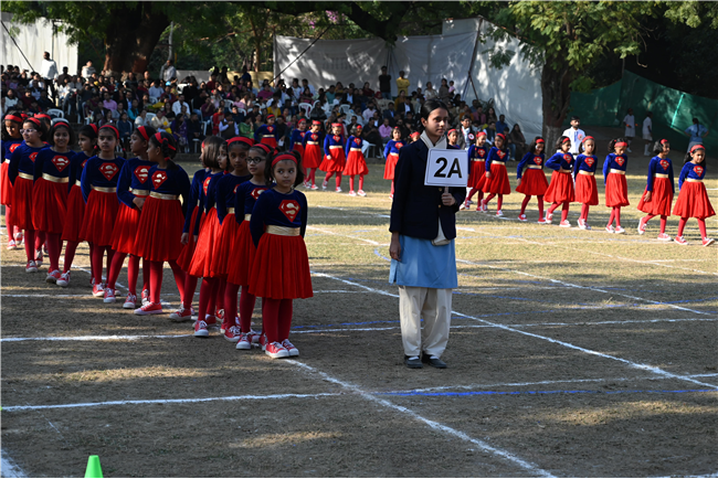 JUNIOR SCHOOL ANNUAL SPORTS DAY & P.T. DISPLAY 2025 - A CELEBRATION OF STRENGTH, SPIRIT AND SPORTSMANSHIP