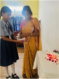 GANDHI JAYANTI CELEBRATION AT JAGRITI LORETO VIDYALAYA