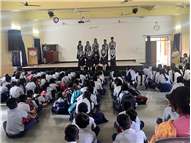 GANDHI JAYANTI CELEBRATION AT JAGRITI LORETO VIDYALAYA