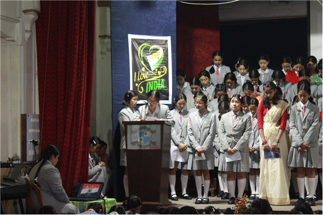 Pre-Independence Day Celebration (14th August), Senior School