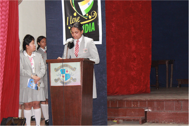Pre-Independence Day Celebration (14th August), Senior School