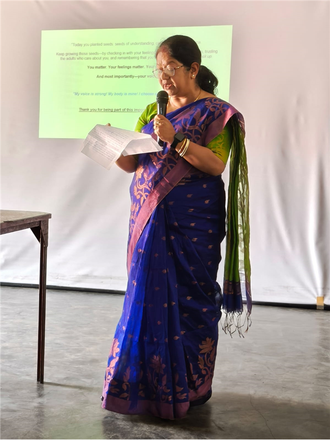 Orientation Programme titled 'My Voice, My  Power'