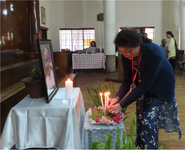 A solemn prayer service