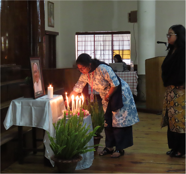 A solemn prayer service