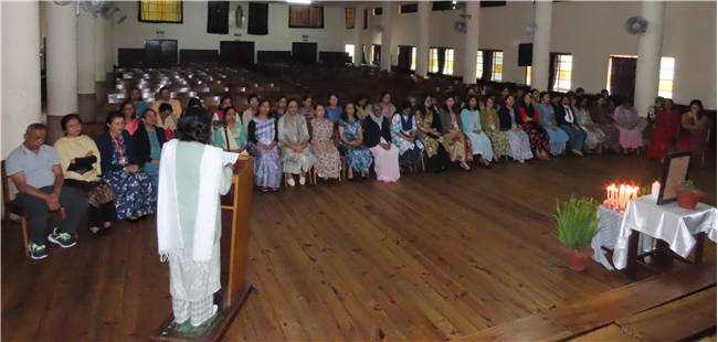 A solemn prayer service