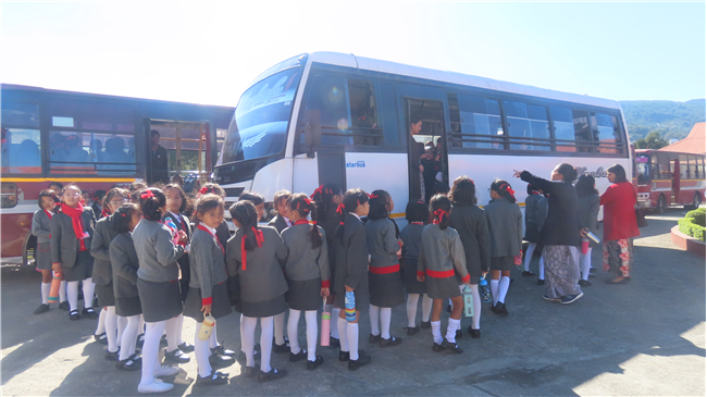 Classes Kg to II went for Educational Tour