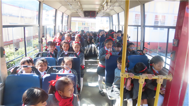 Classes Kg to II went for Educational Tour