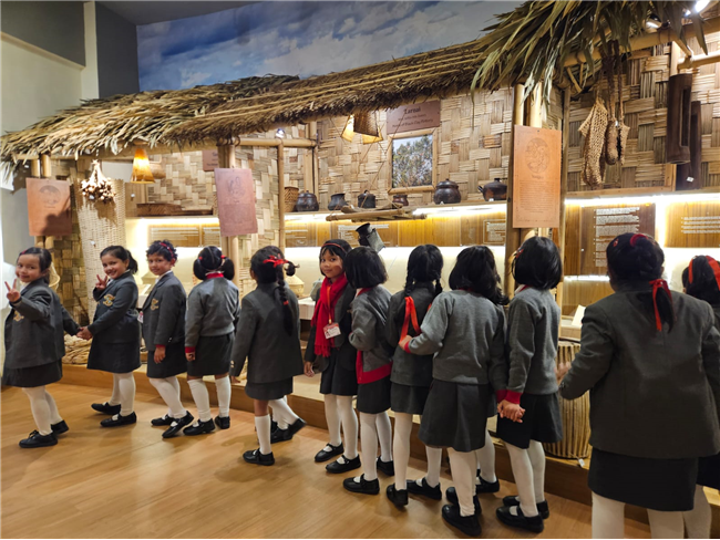 Classes Kg to II went for Educational Tour