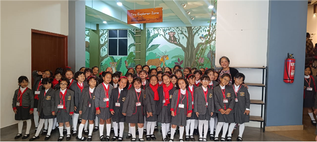 Classes Kg to II went for Educational Tour