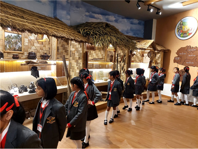 Classes Kg to II went for Educational Tour