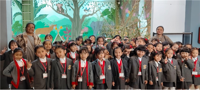 Classes Kg to II went for Educational Tour