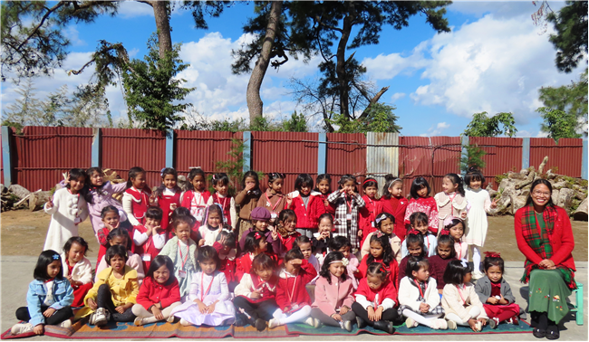 Pre-Christmas Celebration for Classes Pre-Nursery and Nursery Students