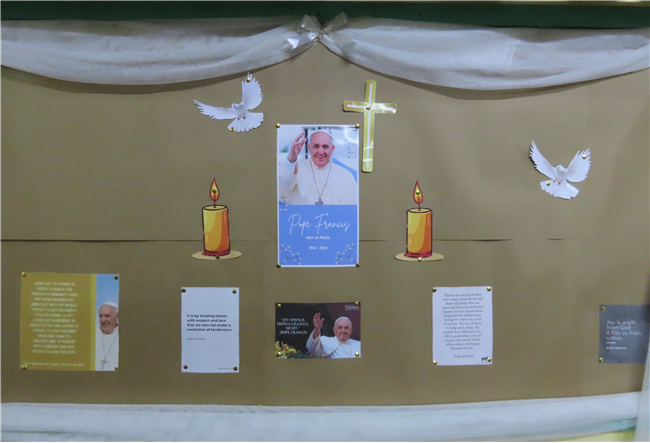 A solemn prayer service
