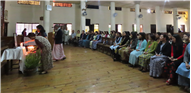 A solemn prayer service