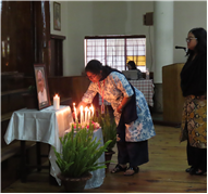 A solemn prayer service