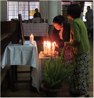 A solemn prayer service