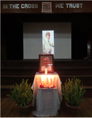 A solemn prayer service
