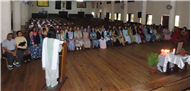 A solemn prayer service