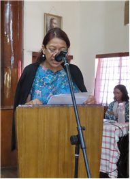 A solemn prayer service