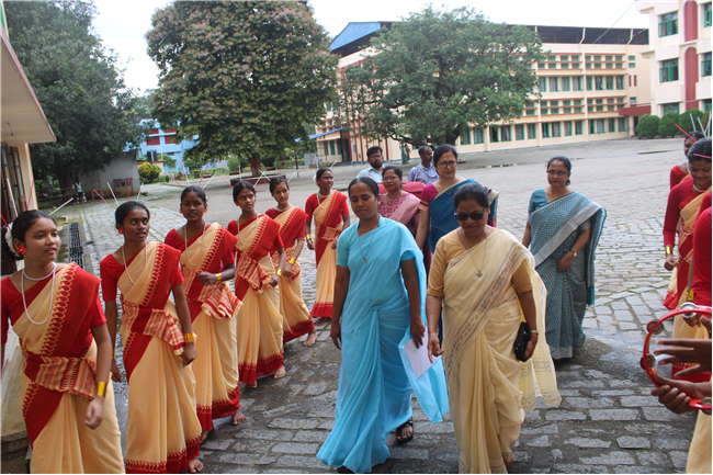 Welcome Our New Principal(Sr. K. Clara)