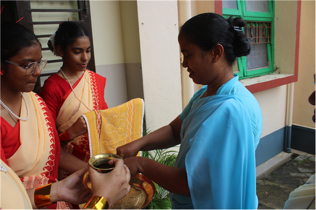 Welcome Our New Principal(Sr. K. Clara)