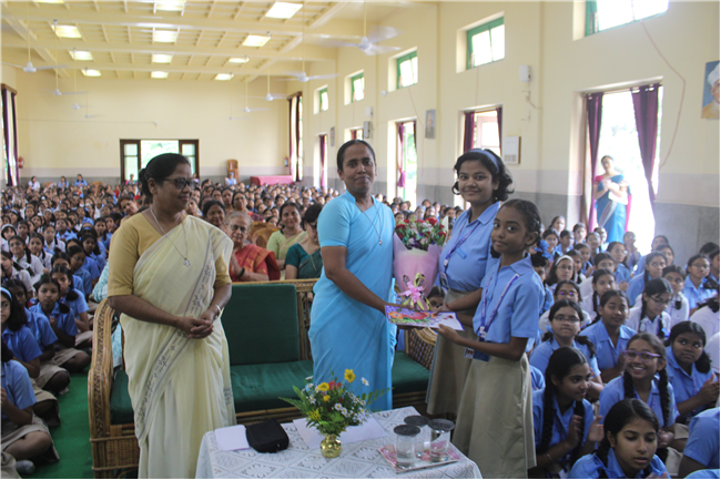 Welcome Our New Principal(Sr. K. Clara)