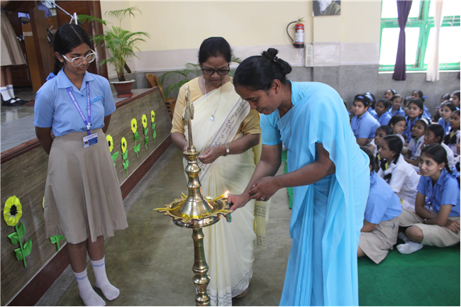 Welcome Our New Principal(Sr. K. Clara)