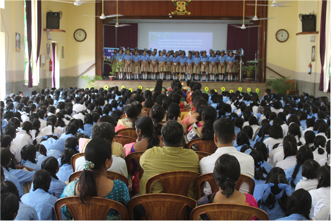 Welcome Our New Principal(Sr. K. Clara)