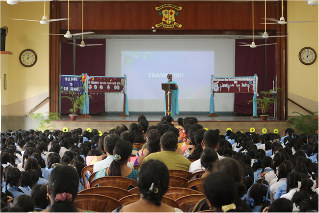 Welcome Our New Principal(Sr. K. Clara)