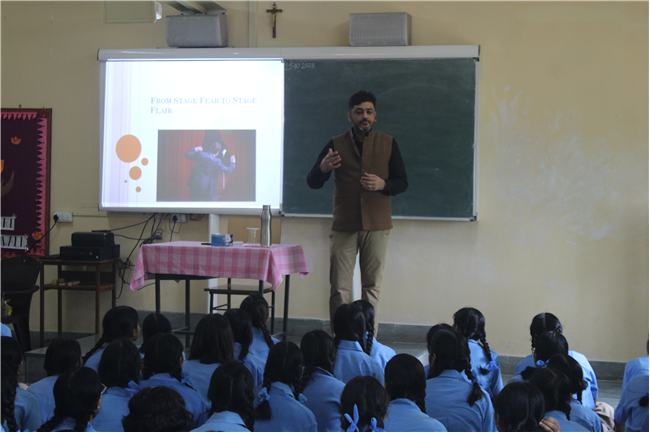 Public Speaking Session by Mr. Mohit Chopra