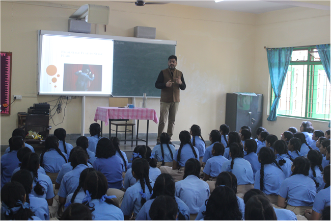 Public Speaking Session by Mr. Mohit Chopra