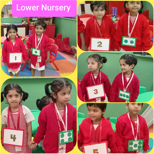 Number Train of Lower Nursery