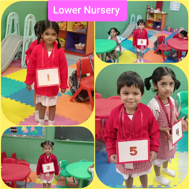 Number Train of Lower Nursery
