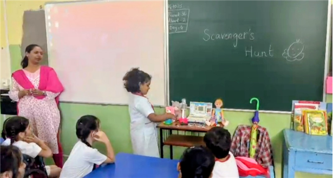 Scavenger's Hunt for Class 2( A & B)
