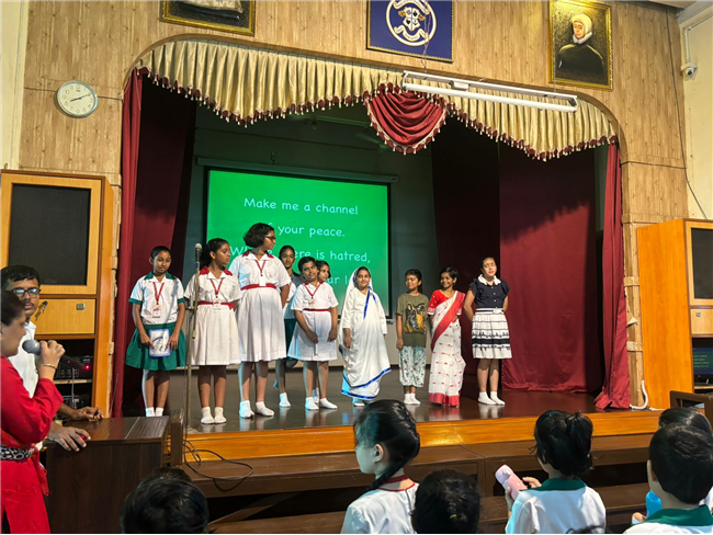 Special Assembly on Mother Teresa