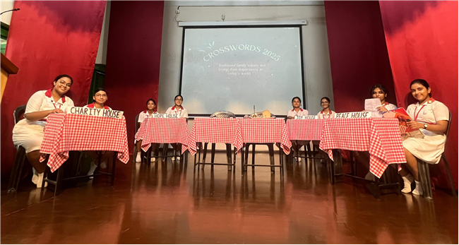 Crosswords 2025 - The Senior Section Inter House Debate