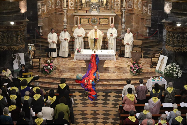 Becoming One: A Special Mass at Loyola, Spain Celebrates the Merger of Congregatio Jesu and IBVM
