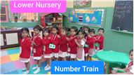 Number Train of Lower Nursery