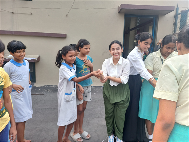 Diwali Celebration with Rainbow students at Loreto Sealdah