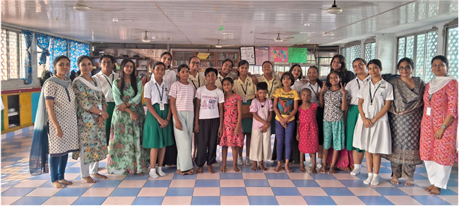 Diwali Celebration with Rainbow students at Loreto Sealdah