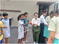 Diwali Celebration with Rainbow students at Loreto Sealdah