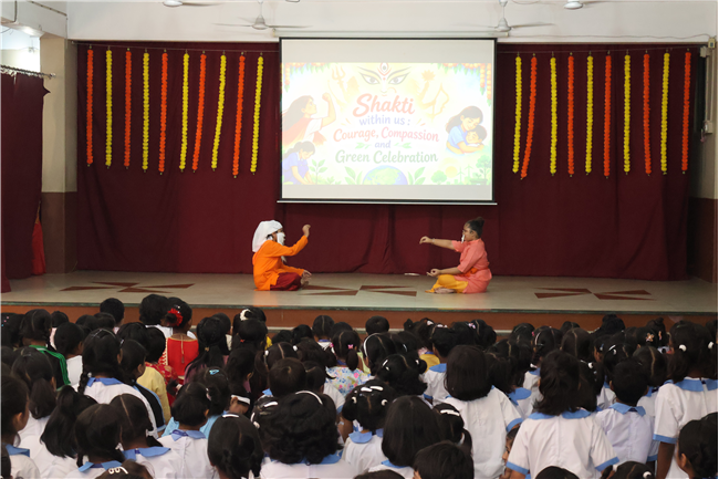 Junior School Durga Puja Special Assembly