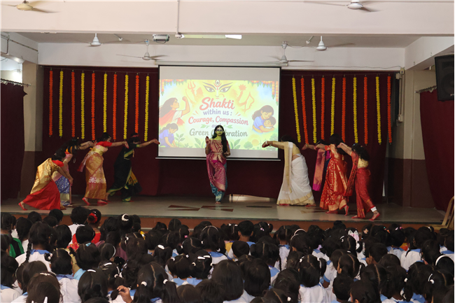 Junior School Durga Puja Special Assembly