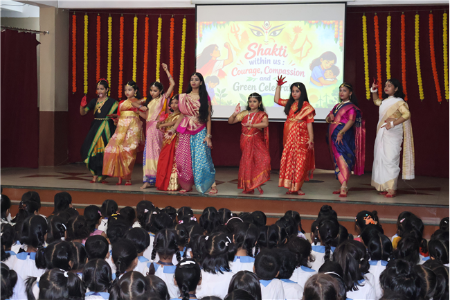 Junior School Durga Puja Special Assembly