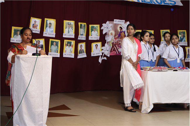 Prize Distribution Ceremony for Silver zone Olympiad Foundation Exam 2025-26